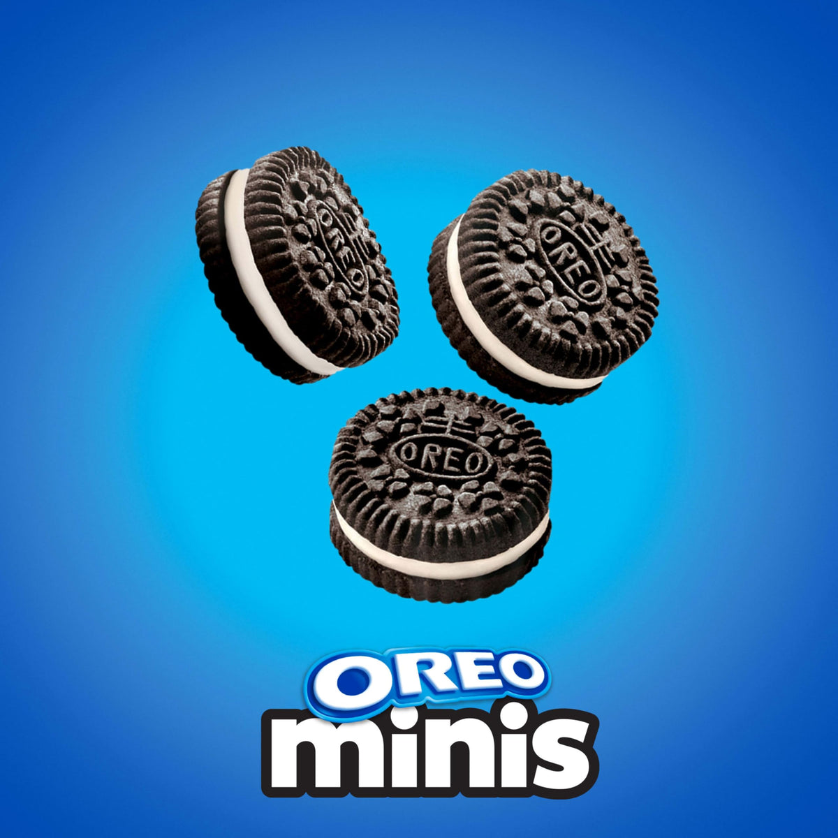 OREO Minis Chocolate Sandwich Cookies - 12 Snack Cups, 3.5 oz Each