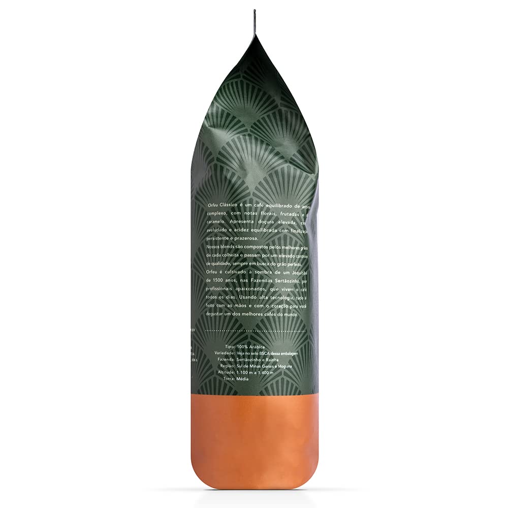 CAFÉ ORFEU Special Coffee Beans – 100% Arabica, Medium Roast, Fruity & Caramel Notes