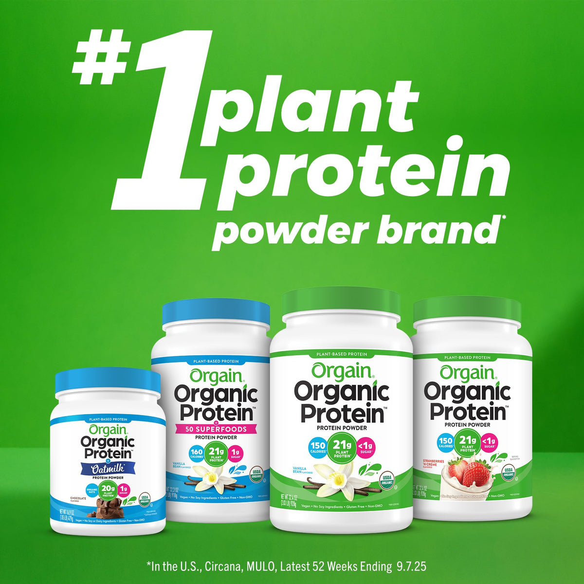 Orgain Organic Simple Vegan Protein Powder - Chocolate, 20g Plant-Based Protein, 1.25 lb (Packaging May Vary)