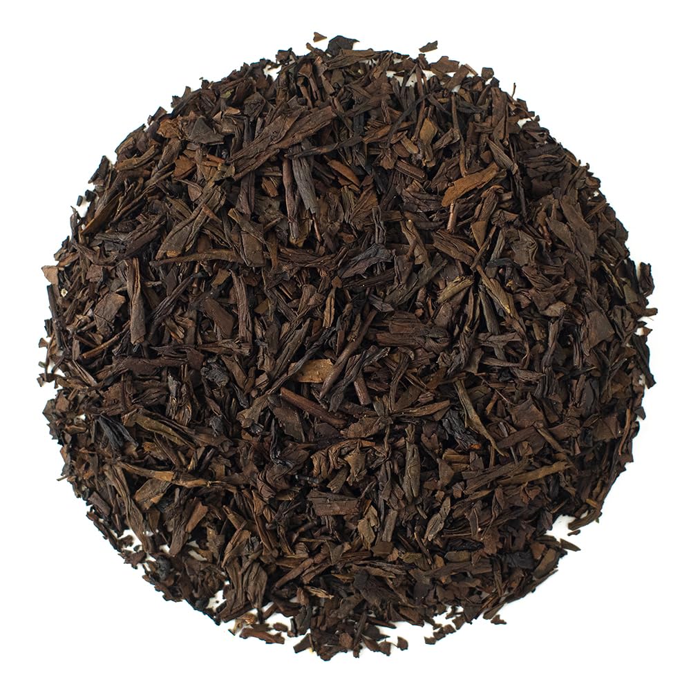 Organic Positively Tea Company Hojicha & Green Tea Loose Leaf — 16 oz