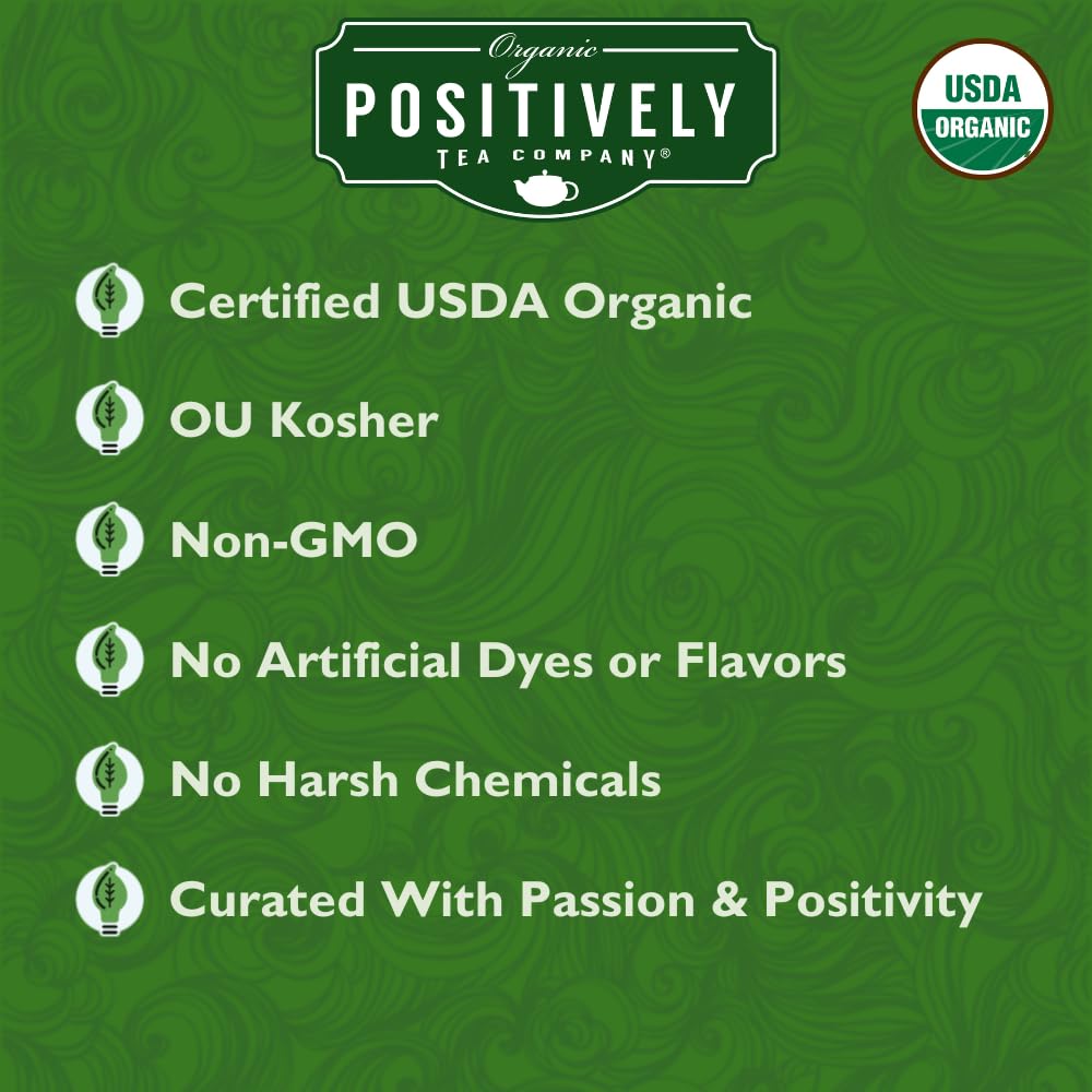 Organic Positively Tea Company Irish Breakfast Black Tea – Loose Leaf, 16 oz