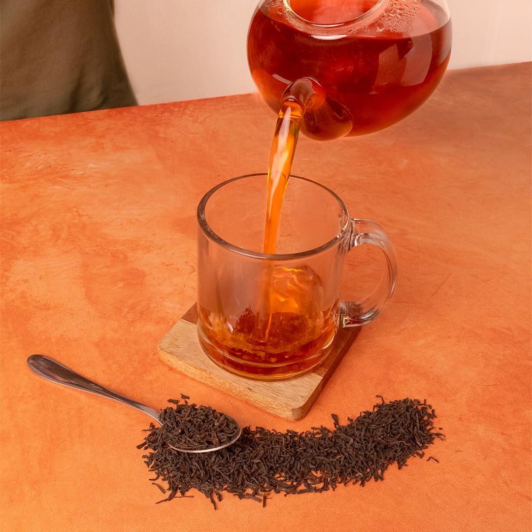 Organic Positively Tea Company Assam TGFOP Black Tea – Loose Leaf, 16 oz