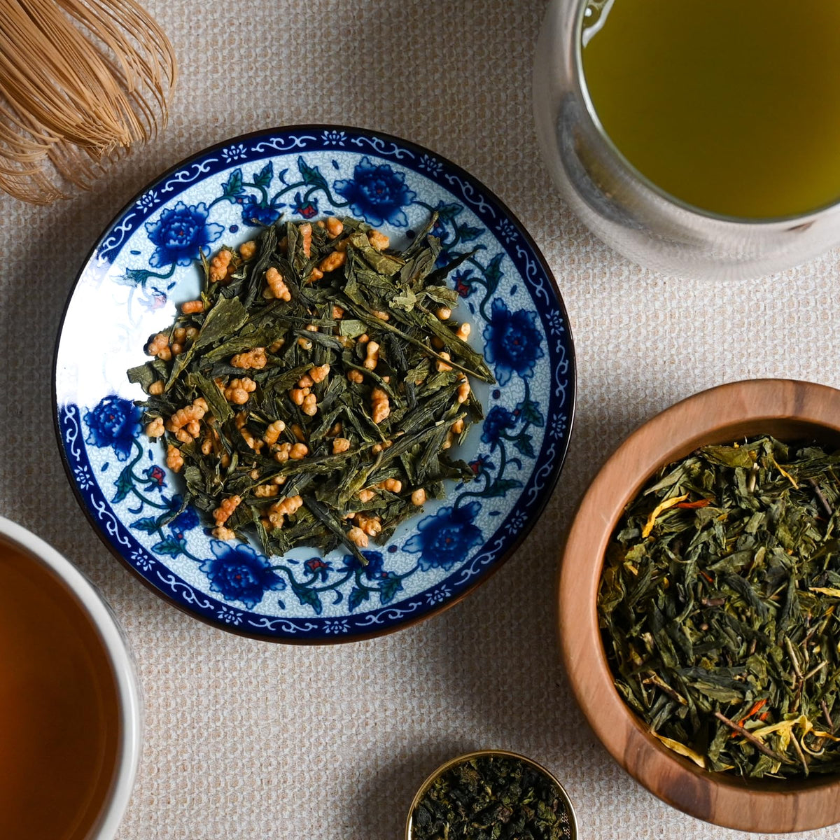 Organic Positively Tea Company Genmaicha – Green Tea, Loose Leaf, 16 oz
