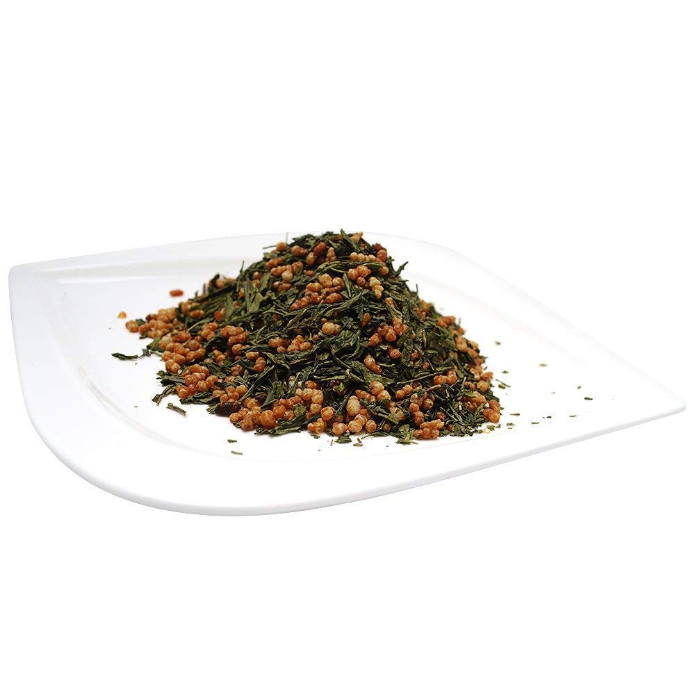 Organic Positively Tea Company Genmaicha – Green Tea, Loose Leaf, 16 oz