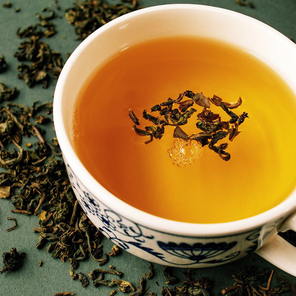 Organic Positively Tea Company Jasmine Green Tea - Loose Leaf, 16 Ounce