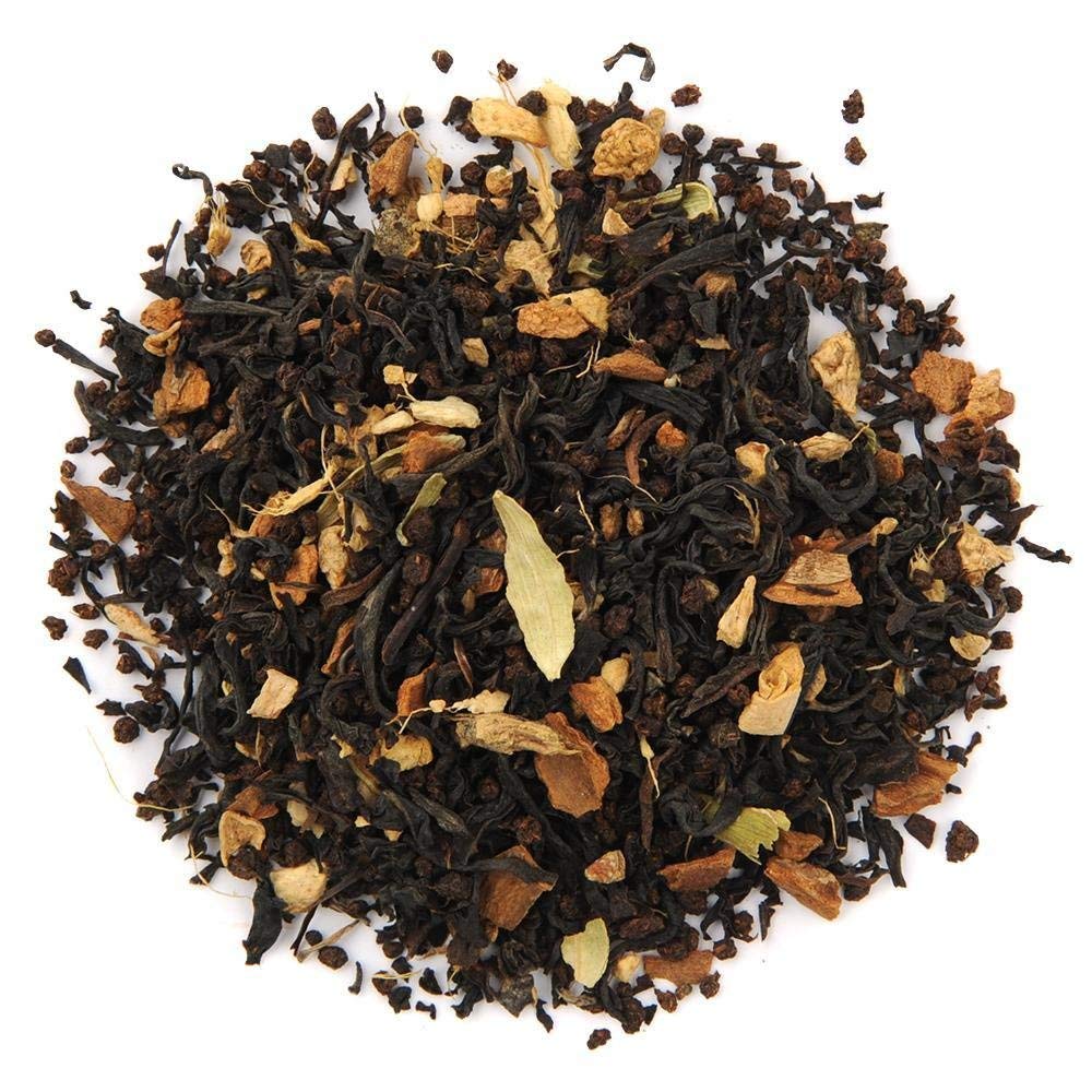 Organic Positively Tea Company Masala Chai Black Tea – Loose Leaf, 16 oz