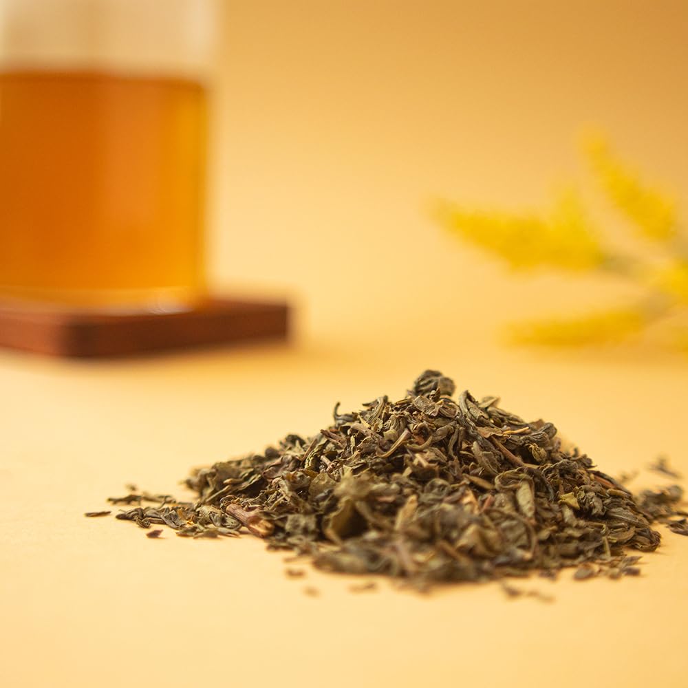 Organic Positively Tea Company Pinhead Gunpowder Green Tea – Loose Leaf, 16 oz