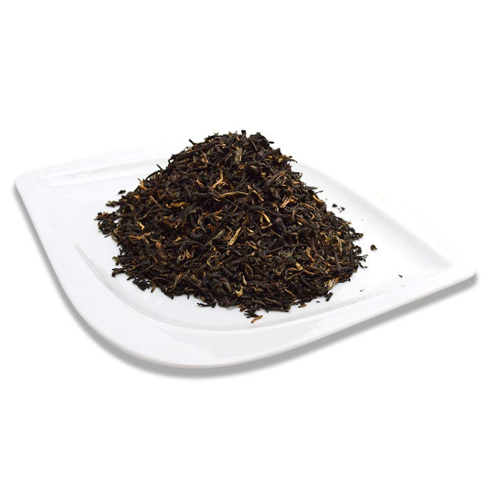 Organic Positively Tea Company Yunnan Black Tea – Loose Leaf, 16 oz | USDA Organic