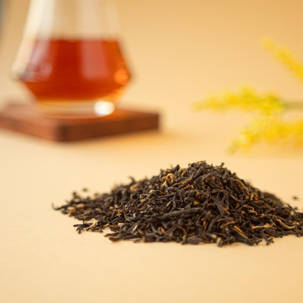 Organic Positively Tea Company Yunnan Black Tea – Loose Leaf, 16 oz | USDA Organic