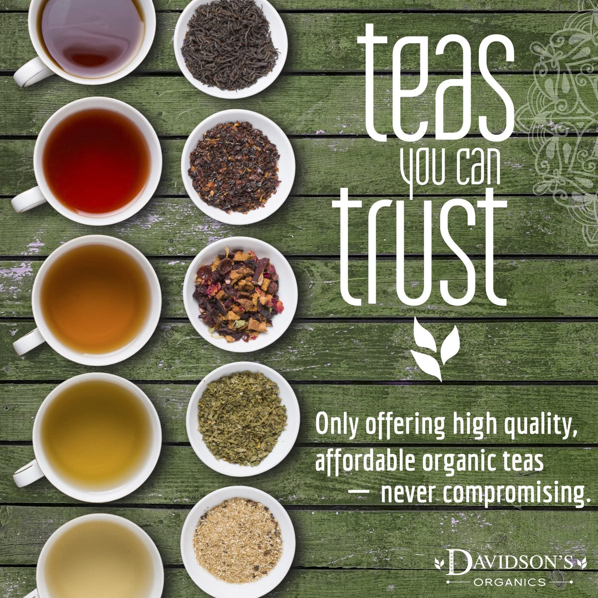 Davidson's Organics Singell Darjeeling Loose Leaf Tea — 16 oz Bag