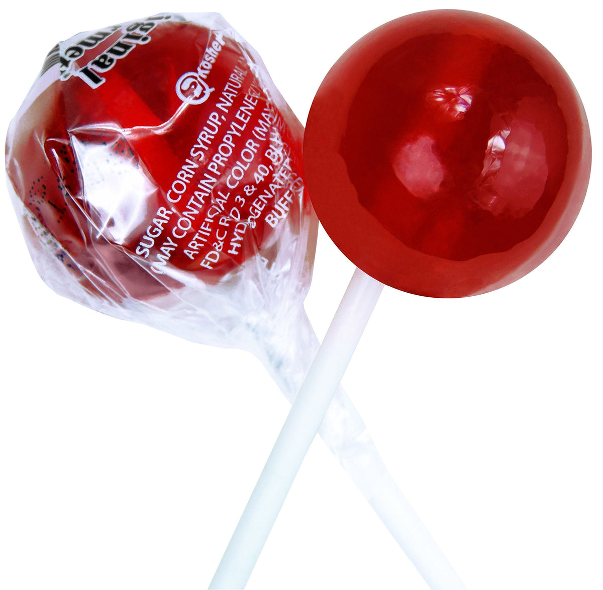 Original Gourmet Wild Cherry Lollipops – 30 Count (Pack of 1) – Made in USA