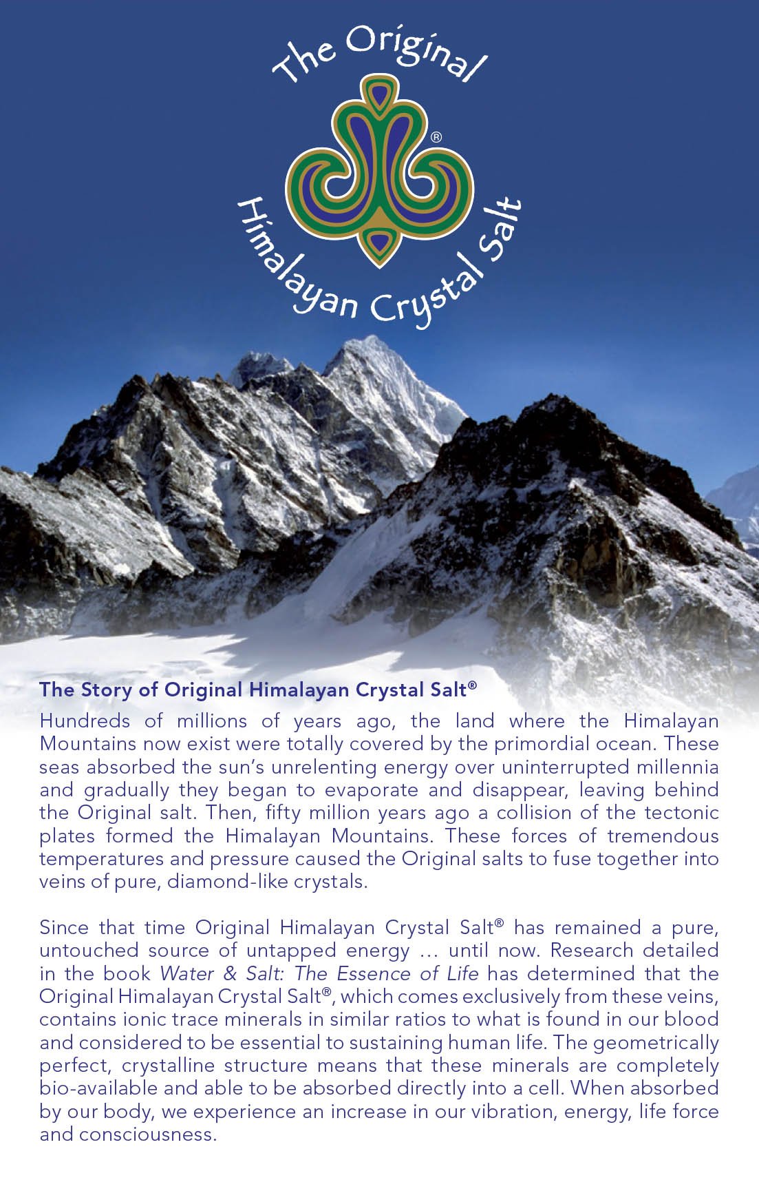 Original Himalayan Crystal Salt – Fine Granulated Culinary Salt with 84 Trace Minerals (1 Pack)
