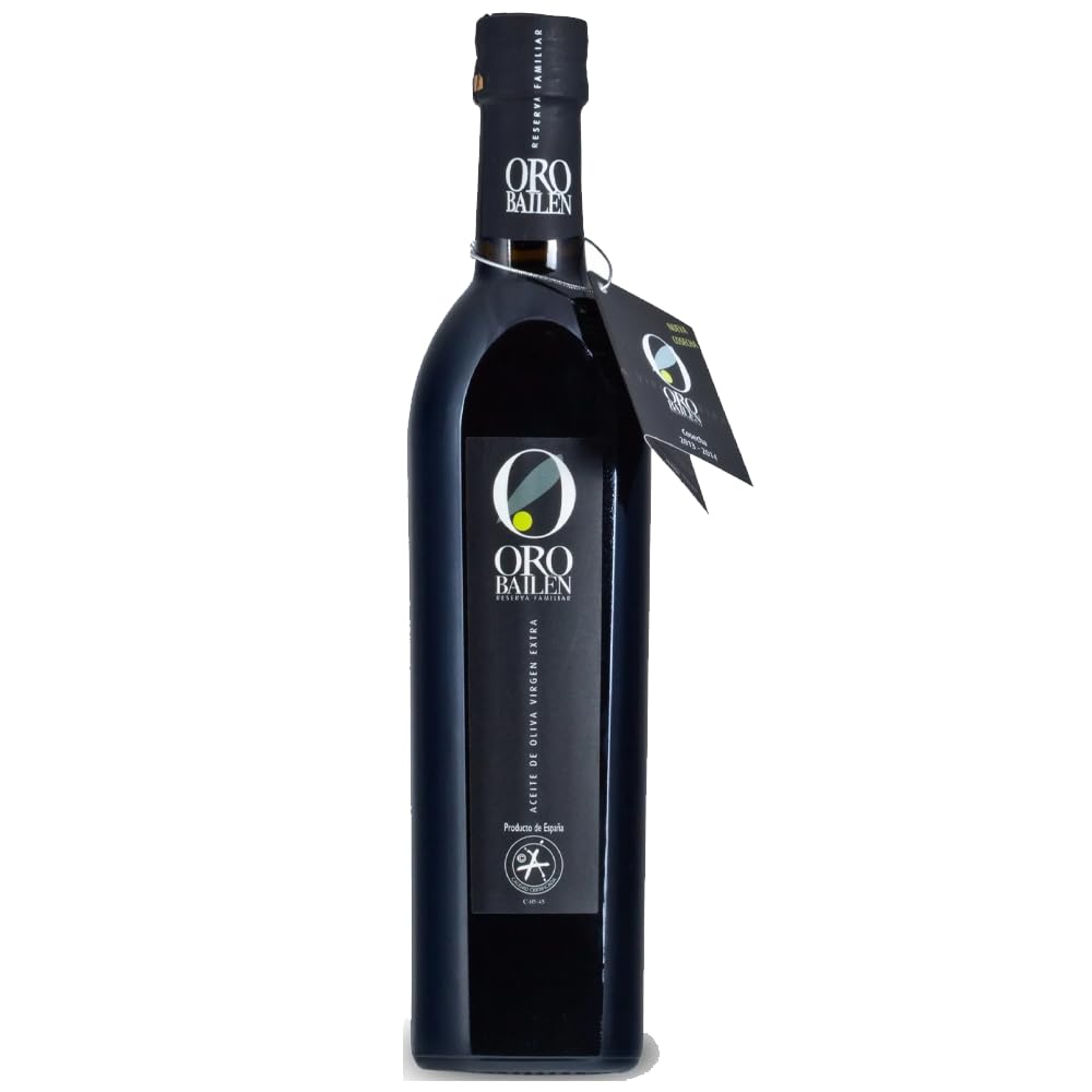 Oro Bailen Reserva Familiar Picual Cold-Extracted Extra Virgin Olive Oil – 0.5L