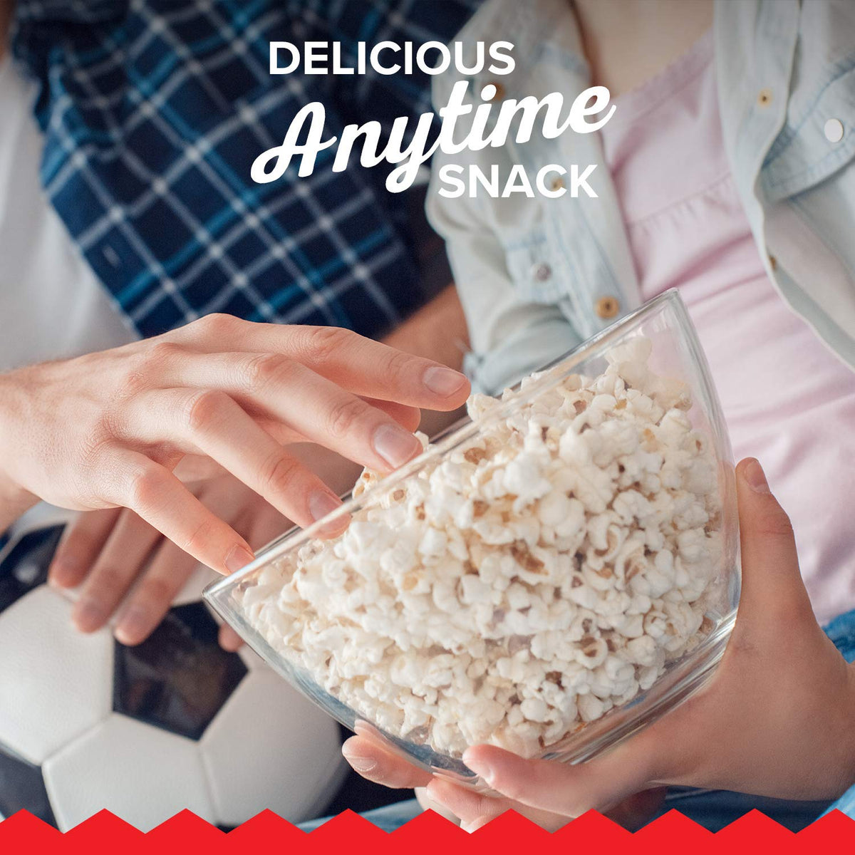 Orville Redenbacher’s Naturals Simply Salted Popcorn – 3g Fiber Per Serving, 12 Boxes (3.29 oz Each)
