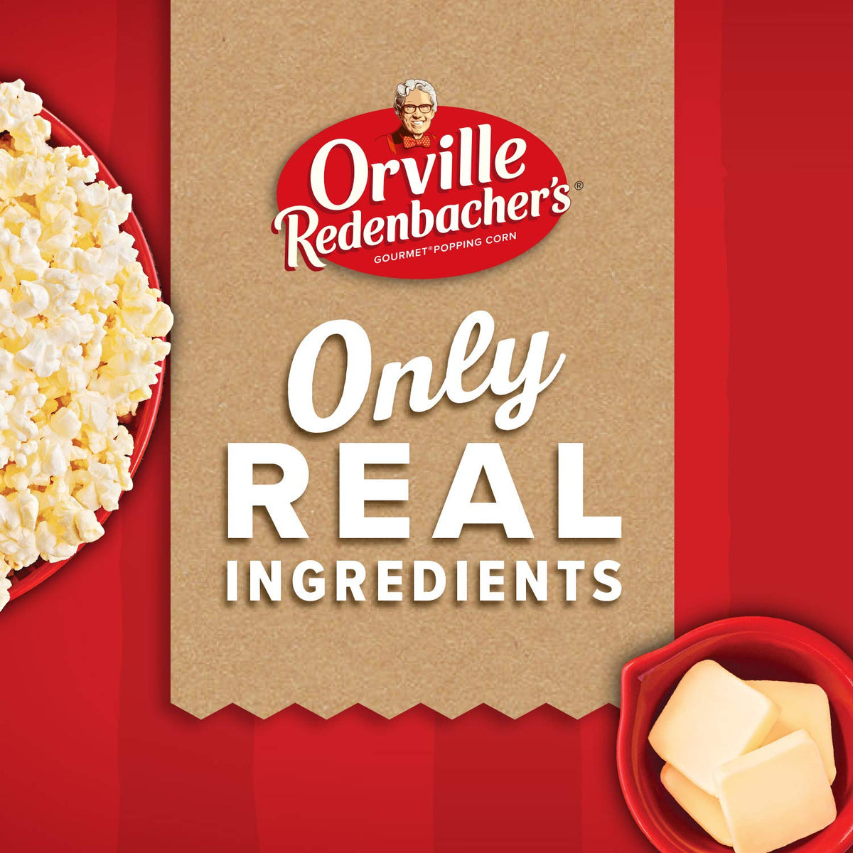 Orville Redenbacher’s Movie Theater Butter Microwave Popcorn – 12 Boxes, 3g Fiber Per Serving
