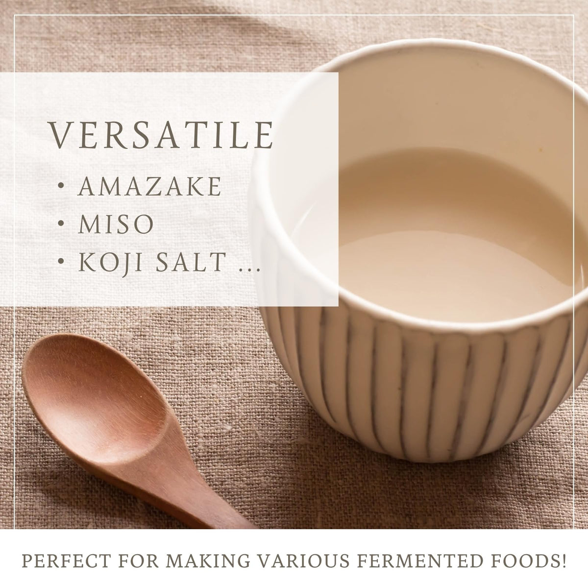 ORYZAE Dried Rice Koji – Made in Japan (800g) for Shio Koji, Miso, Soy Sauce, Amazake | Vegan, Gluten-Free