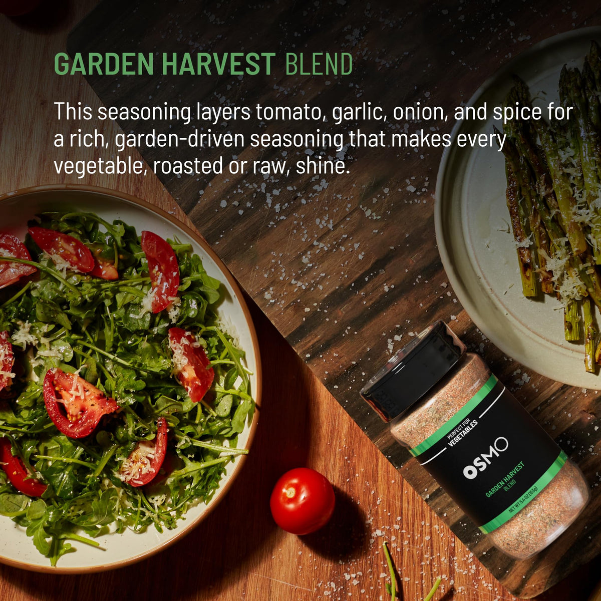 Osmo Seasoning Bundle by Chef Nick DiGiovanni – Premium Gourmet Pack for Chicken, Steak, Fish & Vegetables (Pack of 4)