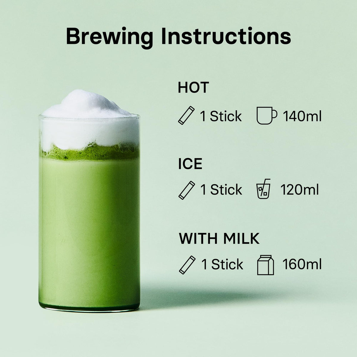 Osulloc Jeju Matcha Milk Tea Sticks – 7oz x 10 Packets | On-the-Go Powdered Tea