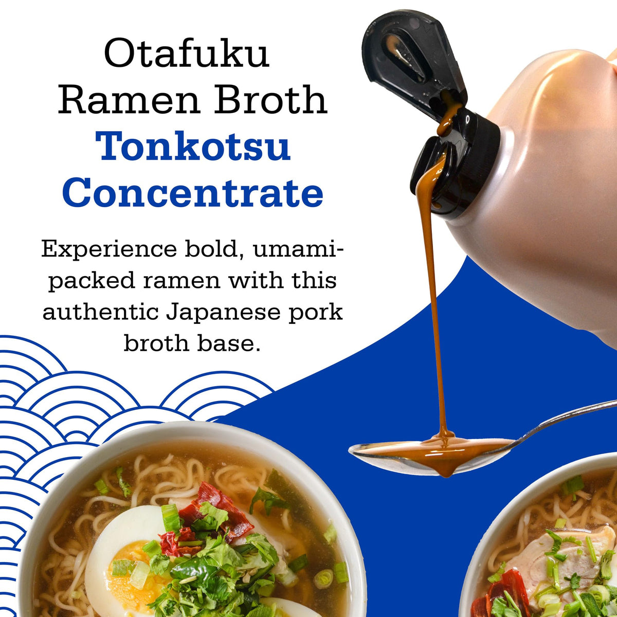 Otafuku Tonkotsu Ramen Broth Concentrate – 69.1 oz Bulk for Restaurant-Quality Pork Bone Soup Base