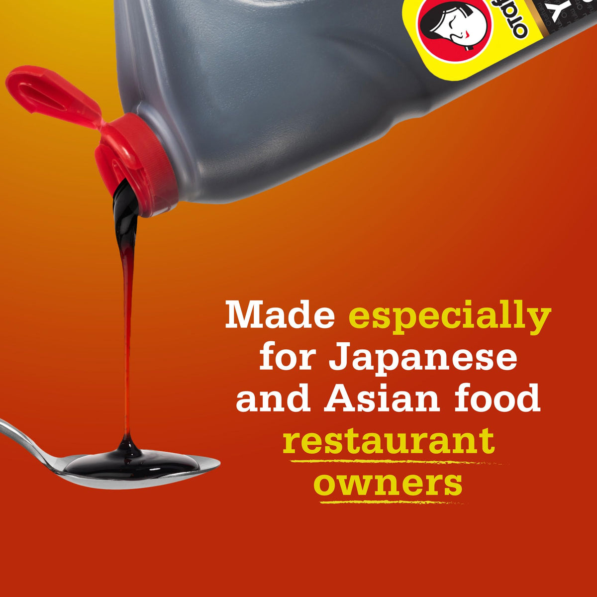 Otafuku Yakisoba Sauce – Vegan Umami for Japanese Stir-Fry, No Artificial Flavors or Preservatives, 81.5 oz Restaurant Size