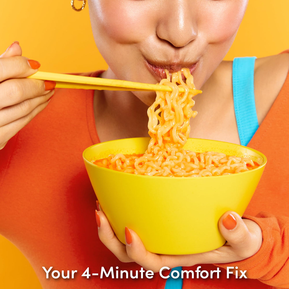 OTOKI Cheesy Ramen (Bowl) – Spicy Flavor | Bold, Creamy Korean Instant Noodles, 3.17 oz (Pack of 6)