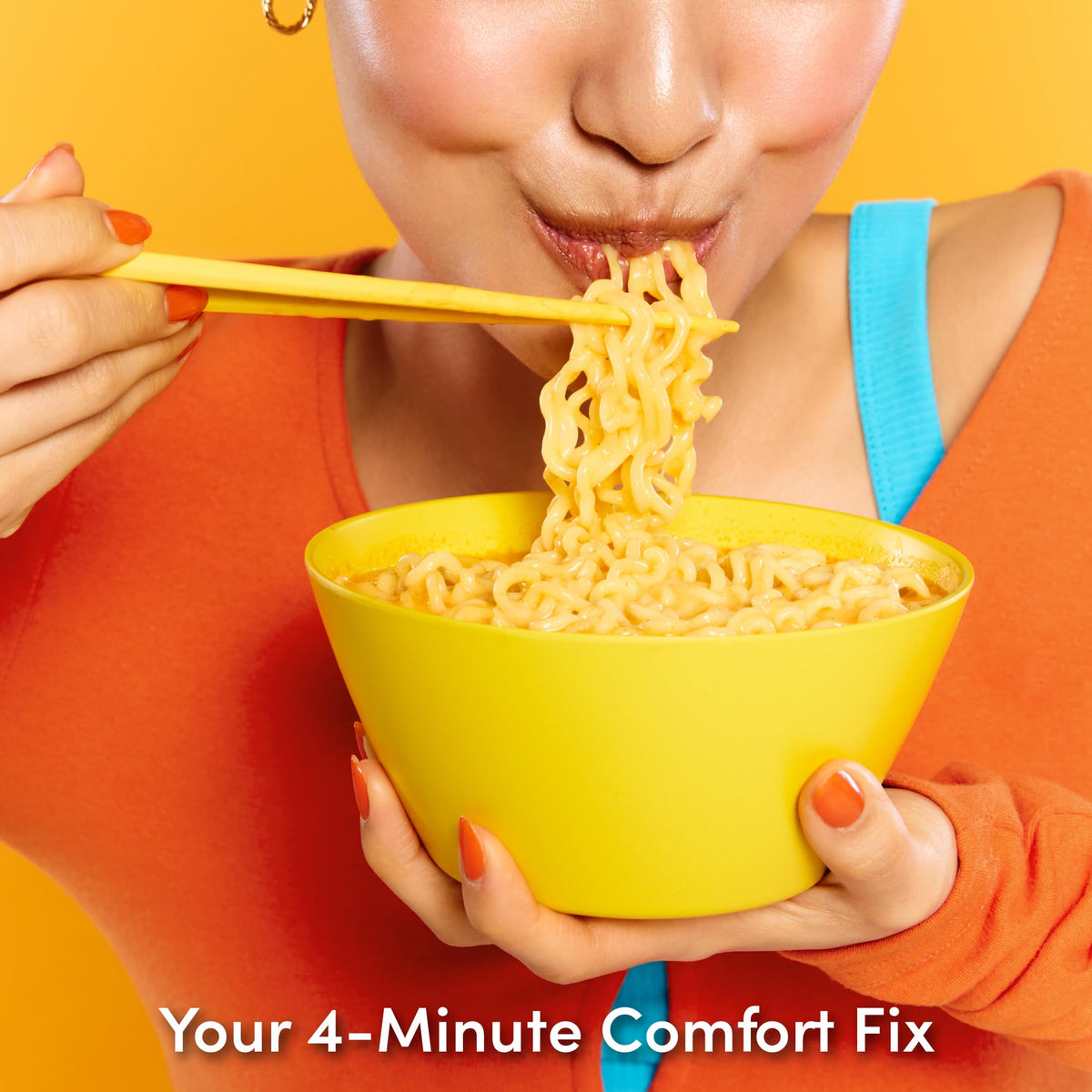 OTOKI Cheesy Ramen Bowl – Cheddar Flavor, Creamy Non-Spicy Korean Noodles (6-pack)