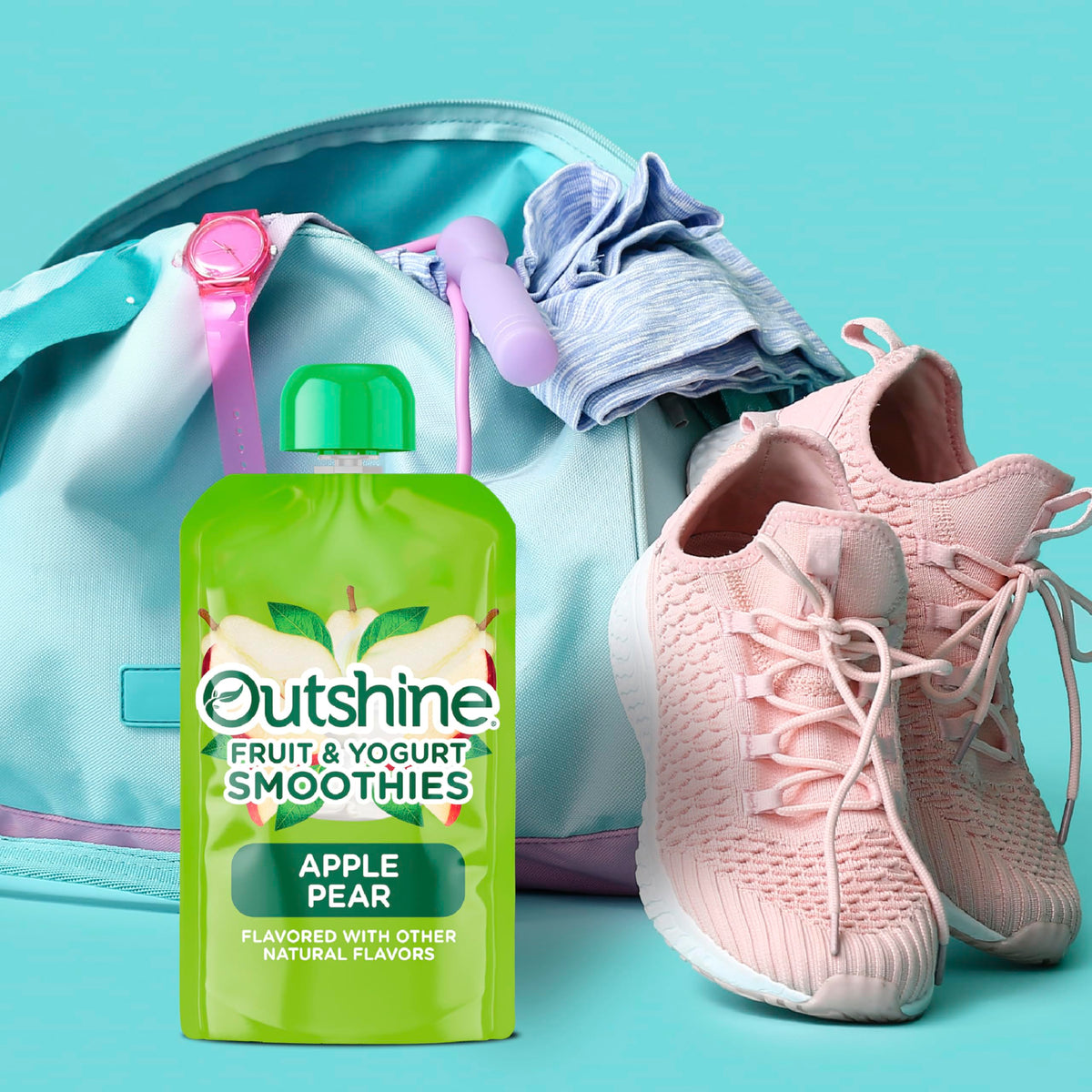 Outshine Smoothie Pear Vanilla Yogurt Pouches – 6 x 3.5 oz, Fruit & Yogurt Snack