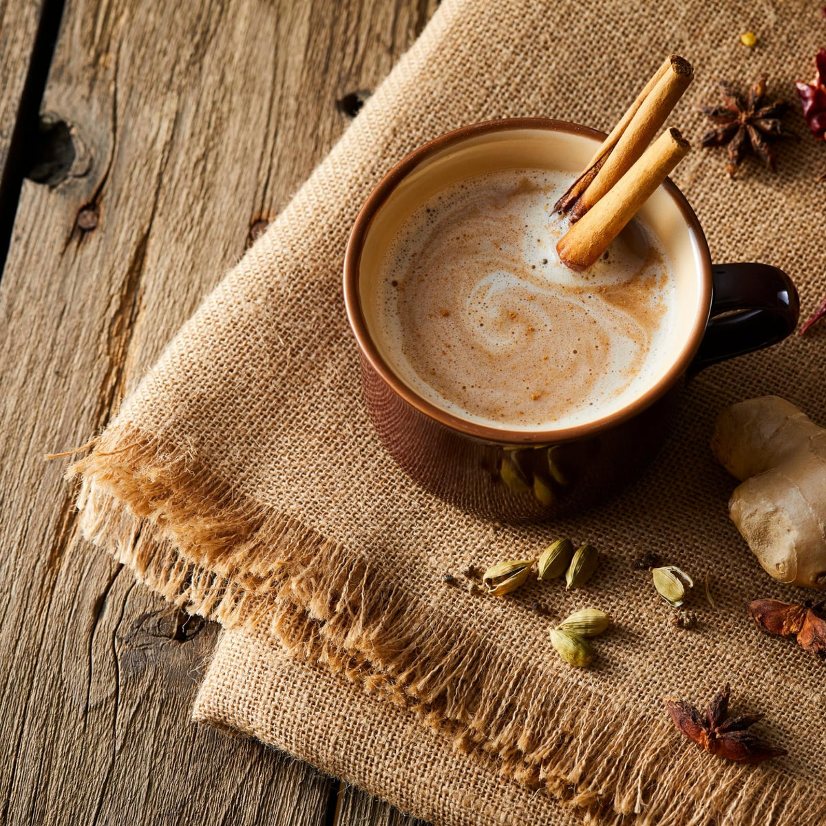 Pacific Chai Spiced Chai Latte Mix – Instant Café-Style Latte, Gluten Free