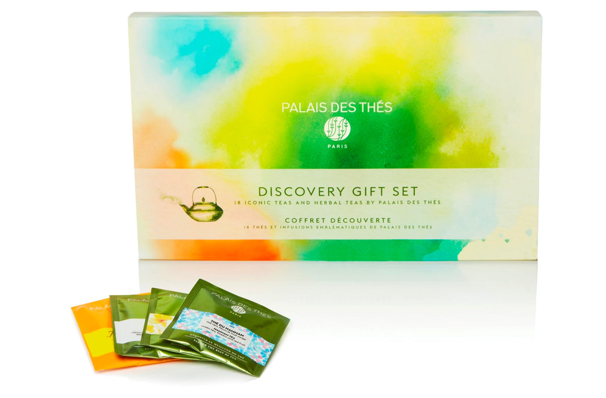 Palais des Thés Discovery Gift Set – Organic Flavored Tea Bags (Serves 18)