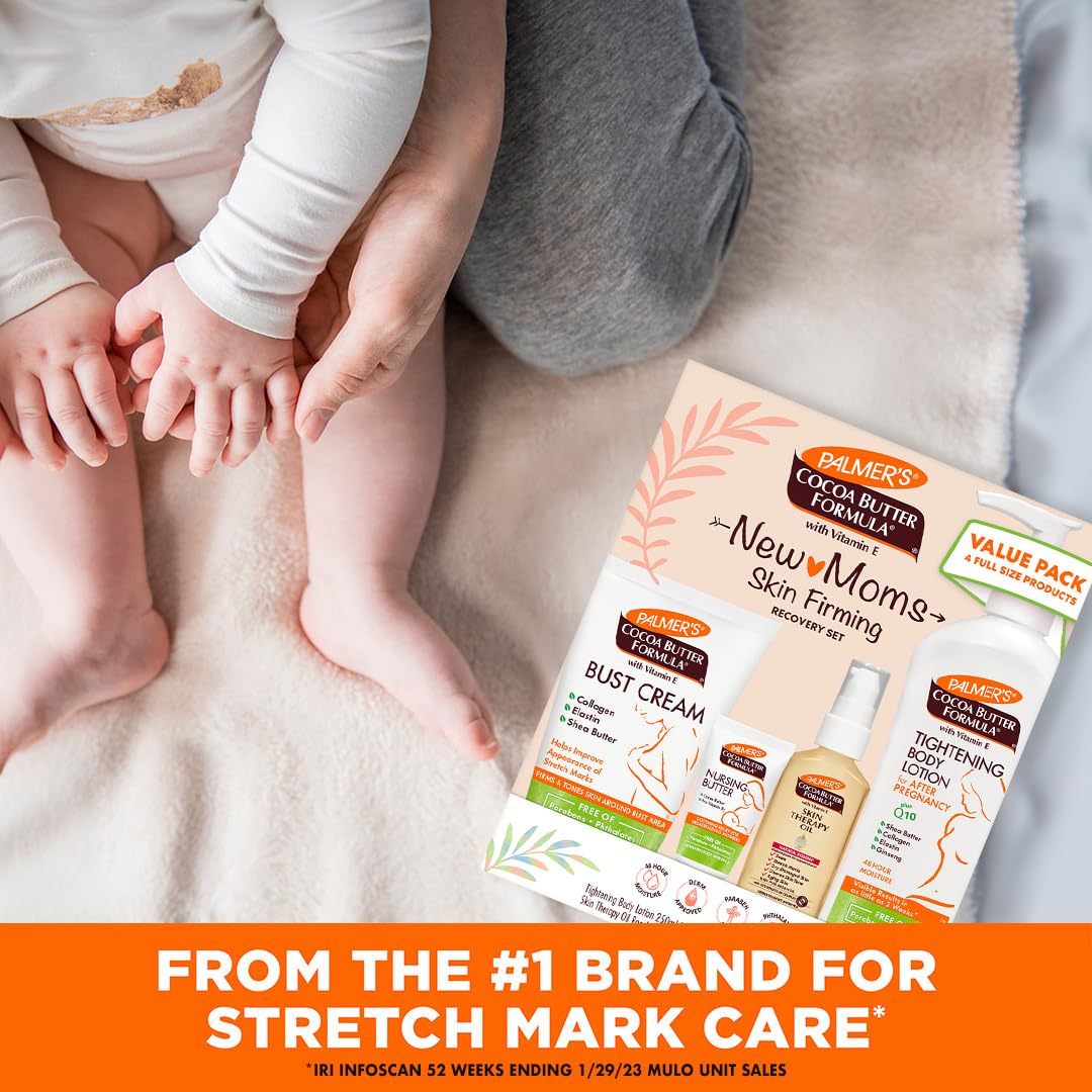 Palmer's Postpartum Essentials Cocoa Butter Formula Skin Care Kit (4 Piece)