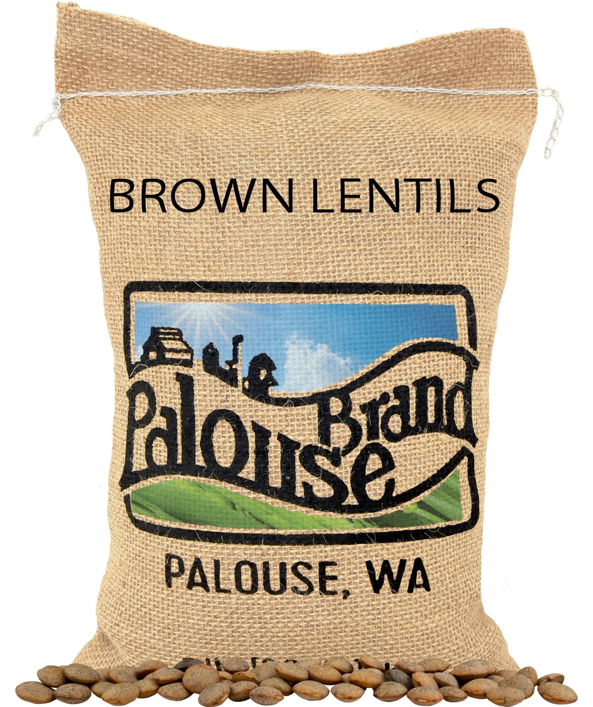 Palouse Brand Glyphosate Residue Free Brown Lentils – 5 LBS, Non-GMO, Kosher