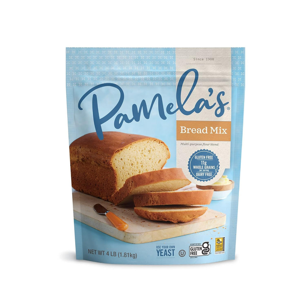 Pamela's Amazing Gluten-free Bread Mix – 4-Pound Bag