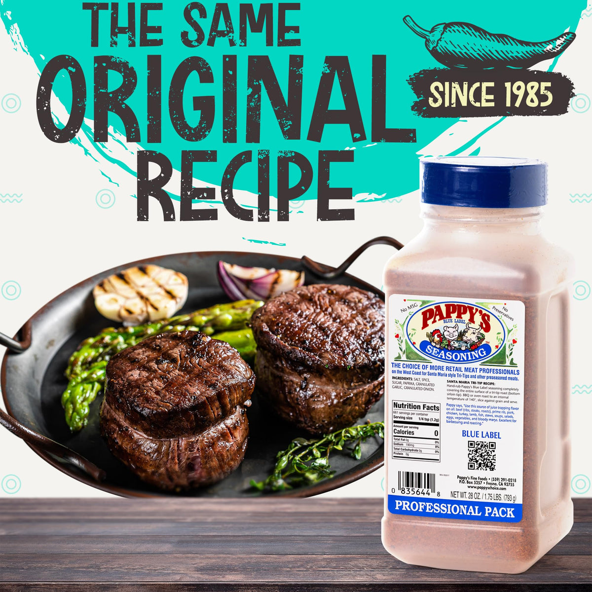 Pappy's Choice Seasonings – Less Salt, Big Flavor for BBQ & More | Pappy's Fine Foods