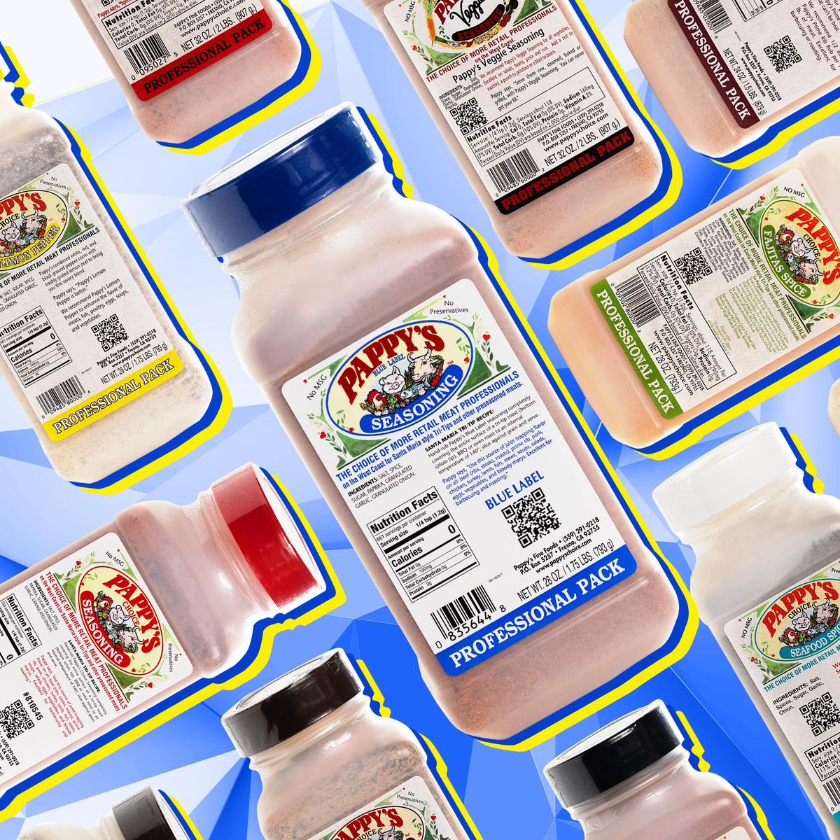 Pappy's Choice Seasonings – Less Salt, Big Flavor for BBQ & More | Pappy's Fine Foods