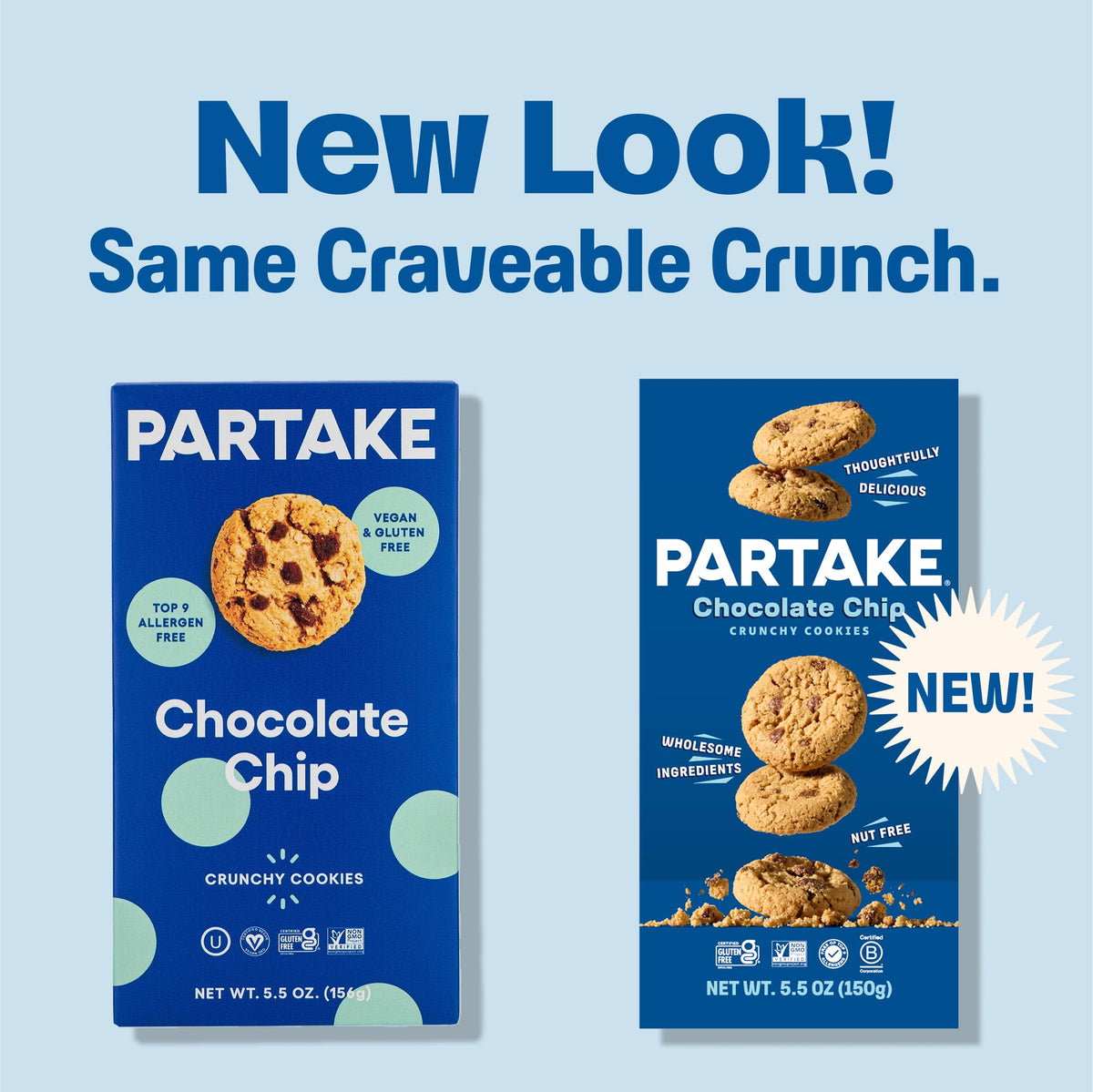 Partake Gluten Free Mini Cookies & Graham Crackers Variety Pack – Vegan & Allergen-Free