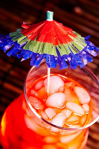 Pat O'Brien's Hurricane Cocktail Mix 33 Oz (Pack of 2) - Ready-To-Mix Tropical Base