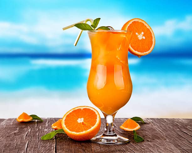 Pat O'Brien's Hurricane Cocktail Mix 33 Oz (Pack of 2) - Ready-To-Mix Tropical Base