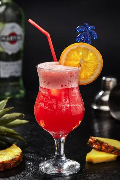 Pat O'Brien's Hurricane Cocktail Mix 33 Oz (Pack of 2) - Ready-To-Mix Tropical Base