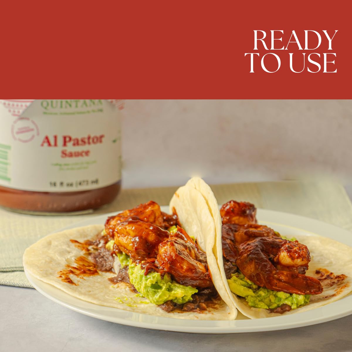 Patricia Quintana Al Pastor Sauce - Authentic Artisanal Mexican Marinade for Tacos, Burgers & Chicken (2 Jars, 16 oz)