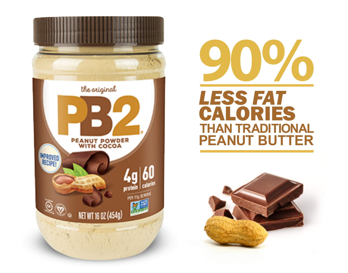 PB2 Cocoa Bundle — Powdered Peanut Butter with Cocoa (2-Pack, 16 oz)