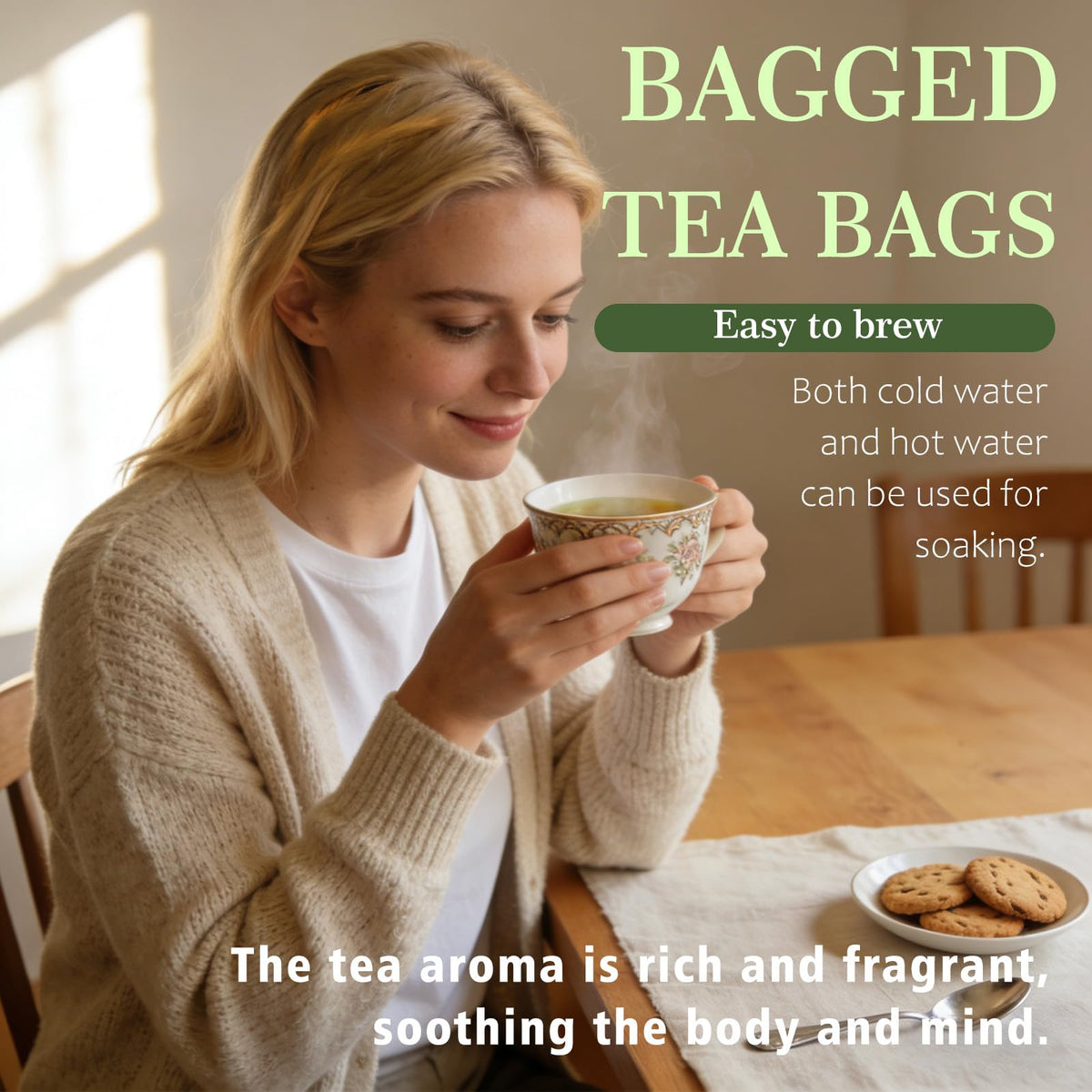 PBZPBZ Oolong Whole Leaf Tea Bags – Organic High-Altitude, Non-GMO