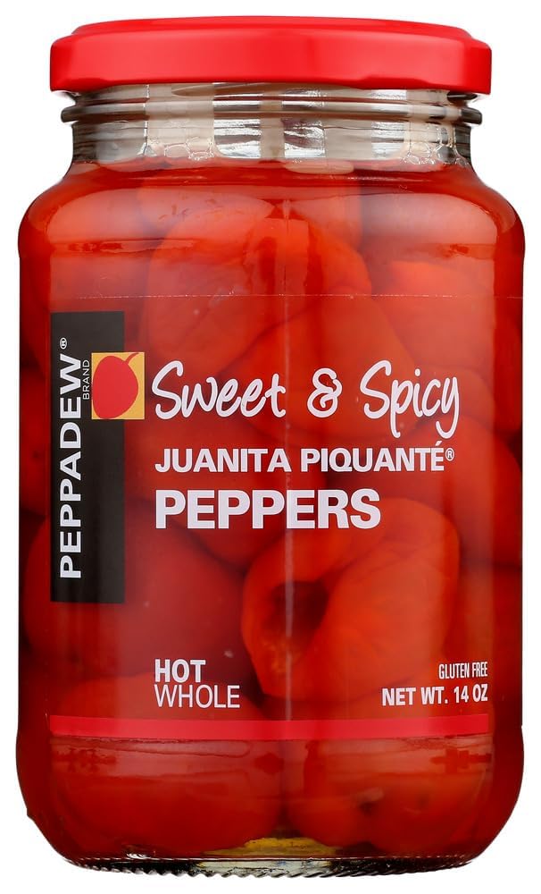 PEPPADEW Peppers - Hot | Value Bundle of 6 (84 oz total)