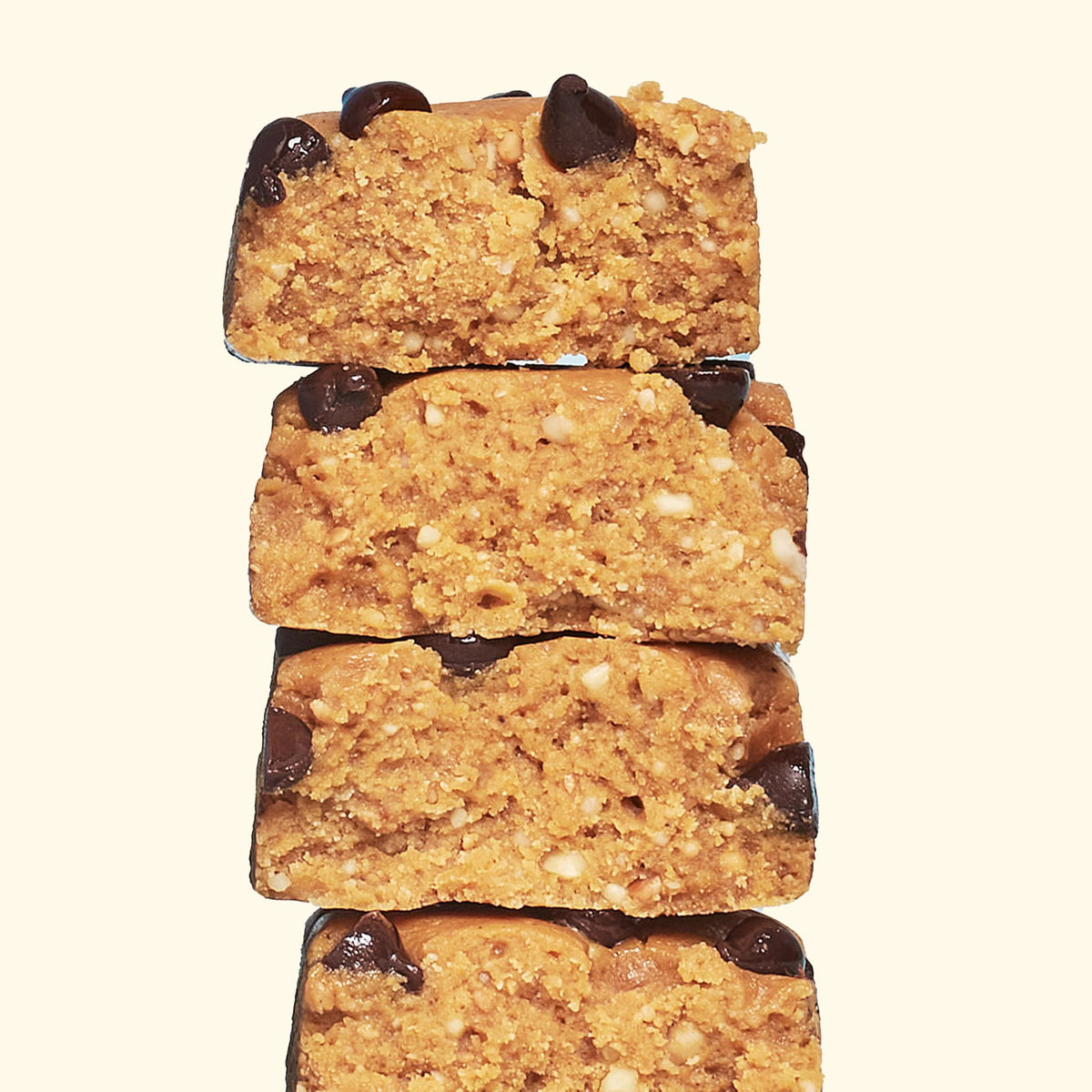 Perfect Bar Chocolate Chip Cookie Dough Protein Bar – 12g Whole Food Protein, Gluten Free, Soy Free, Non-GMO, 2.2-Oz Bar (10 Count)
