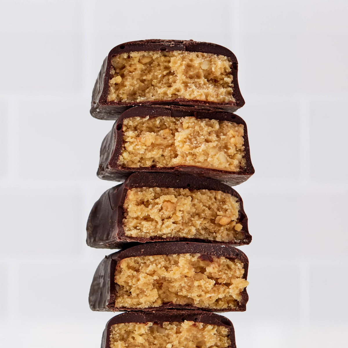 Perfect Bar Mini: Chocolate Covered Peanut Butter Protein Bar – Organic, Gluten Free, 18 Count