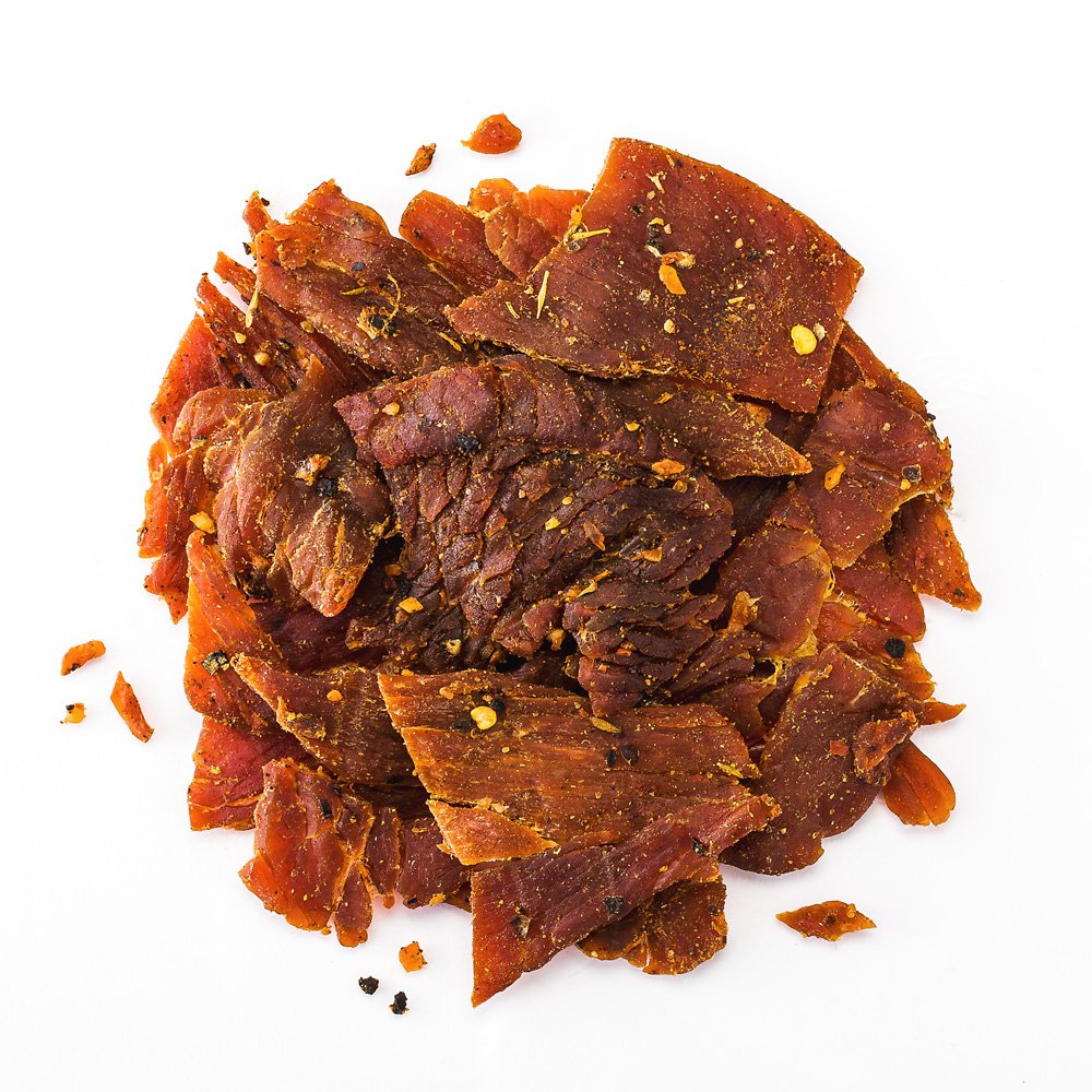 Perky Jerky Jammin' Jamaican Turkey Jerky – 14oz, Low Sodium, 11g Protein, Low Fat