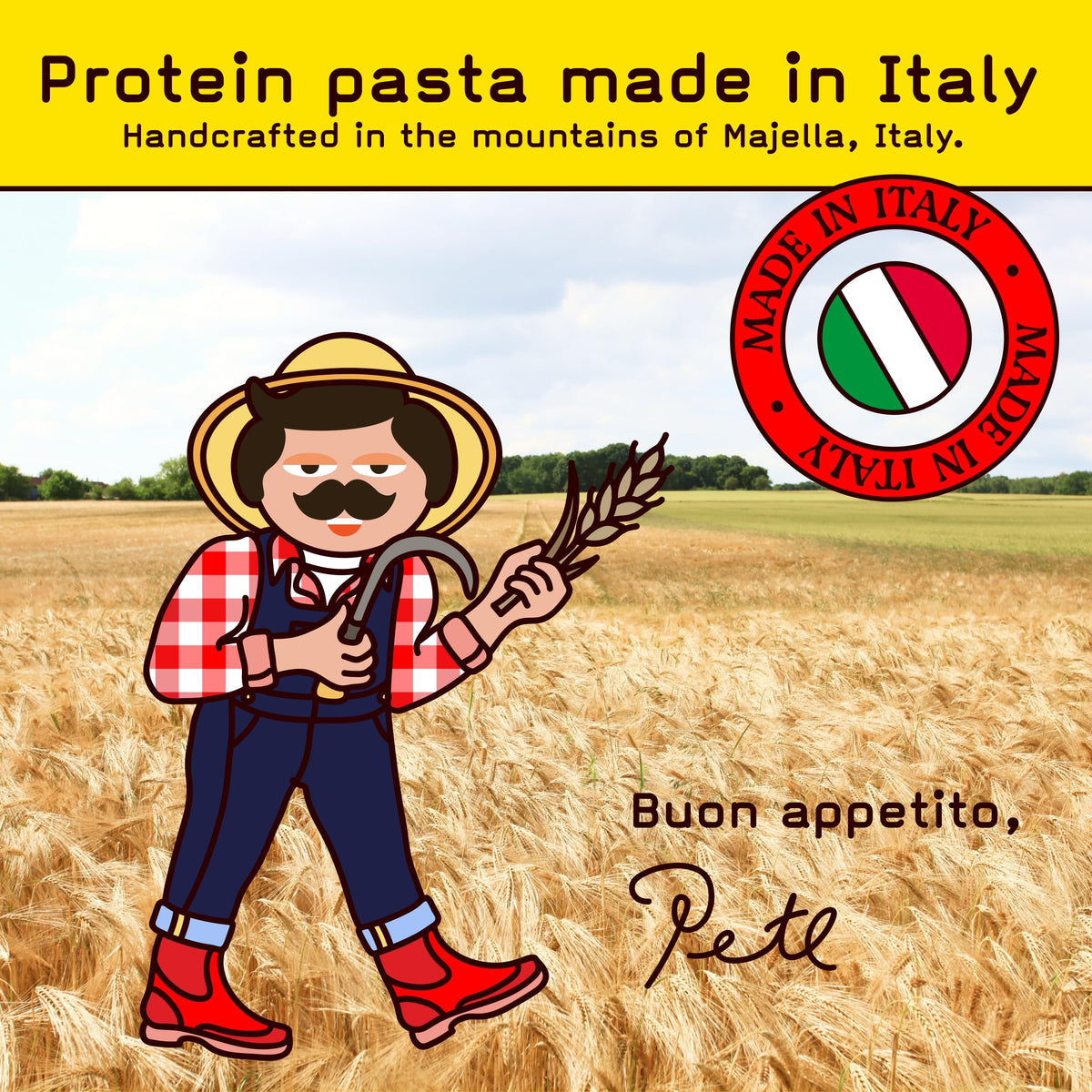 Pete’s Pasta Low Carb Protein Pasta Variety – 3-Pack (8oz each) | Spaghetti, Fettuccine, Linguine