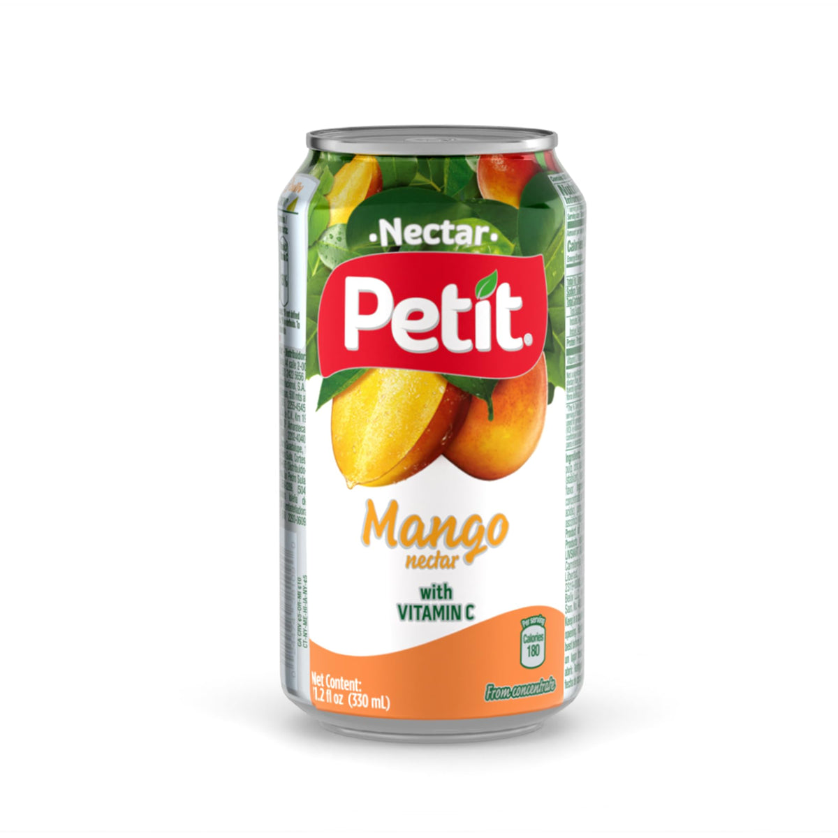 Petit Mango Nectar — 330 ml Cans (Pack of 24) | Tropical Mango Juice