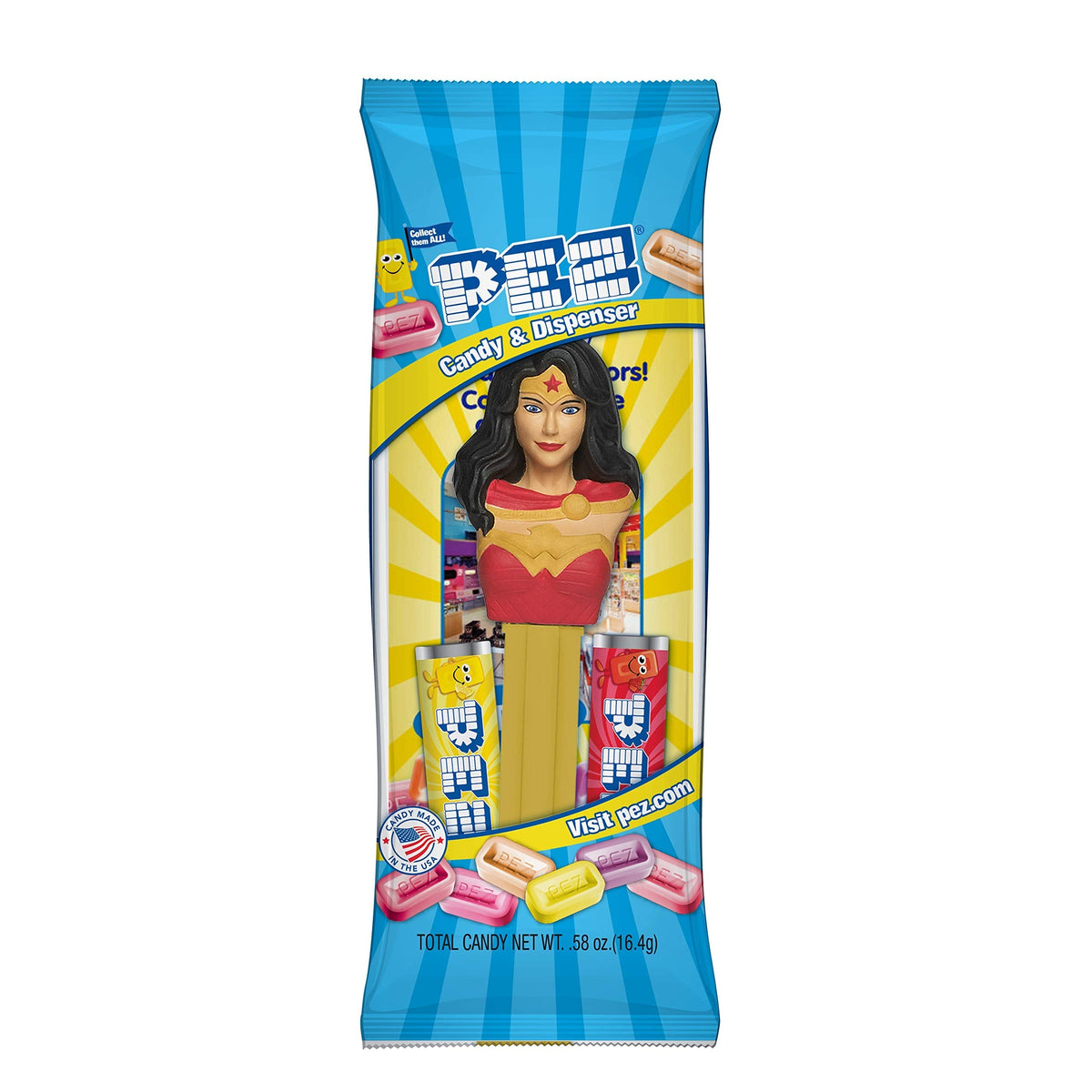 PEZ Justice League Candy Dispensers – 12-Pack, 6.96 oz