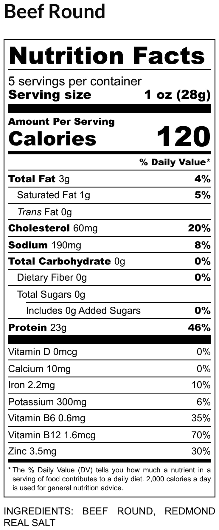 PHILLIPS BEEF CRISPS Beef Round – Lean, On-The-Go Snack