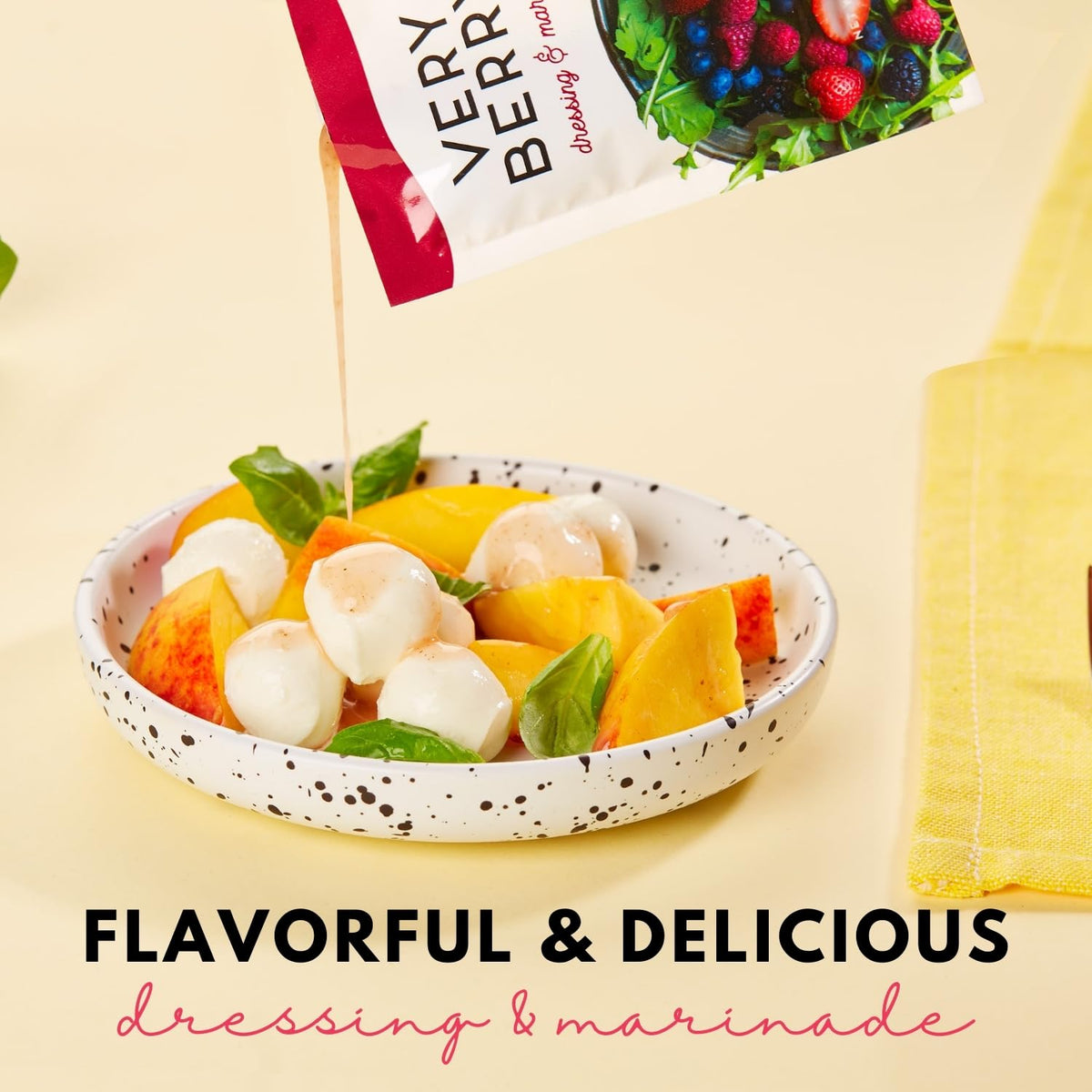 Pocket Flavors Keto Salad Dressings – 32 Low Calorie, Low Fat Ready-to-Serve Pouches